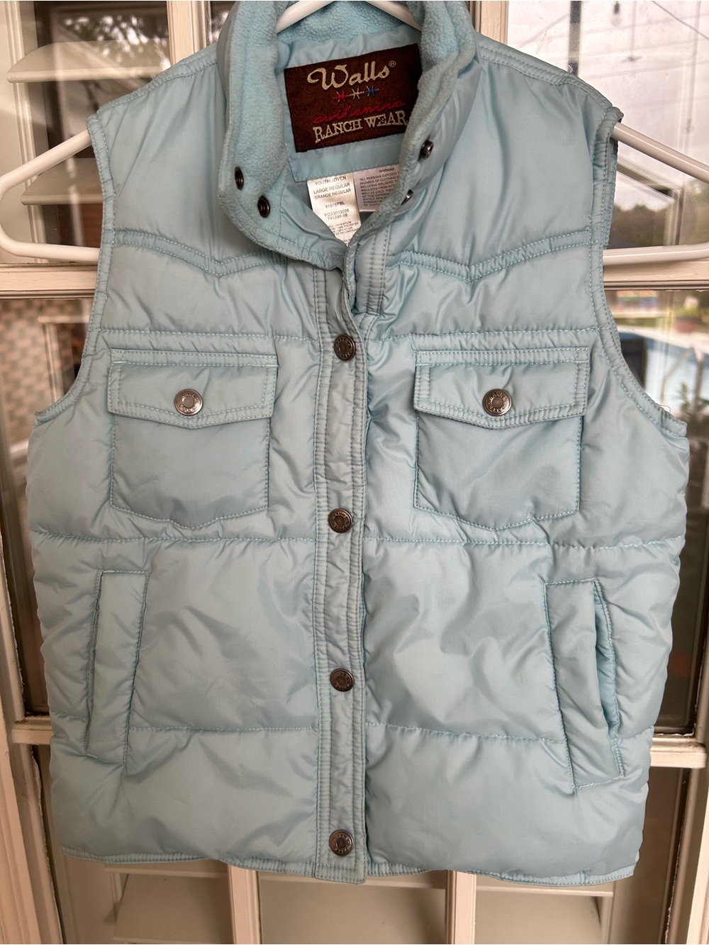 Walls Light Blue Puffer Vest for Kids